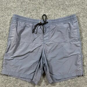 Columbia Mens Swim Trunks Size L Gray Omni-Shield Mesh Lined Stretch Shorts